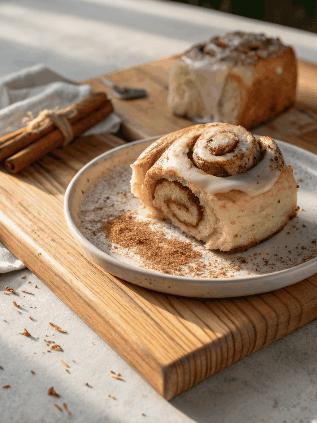 Cinnamon Roll detail
